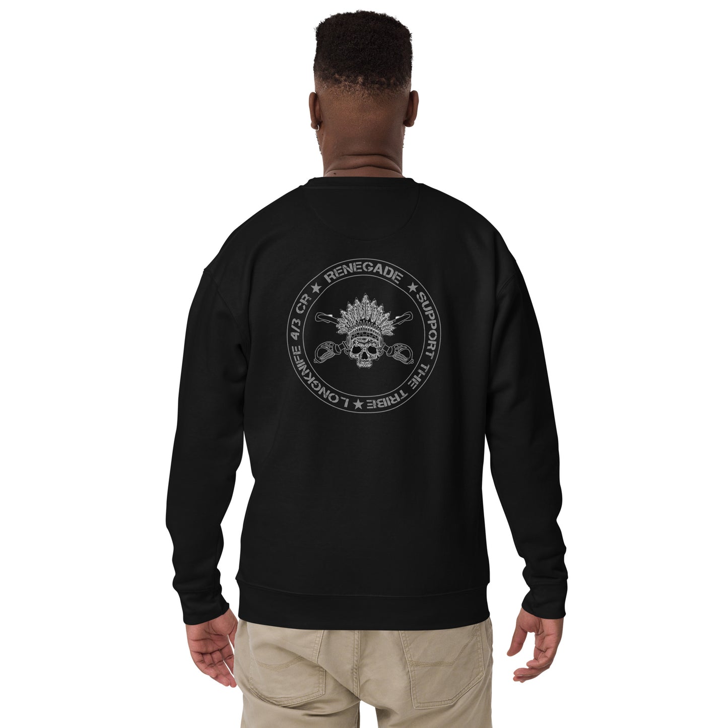 Renegade - Support The Tribe (3d CR Legacy) Premium Sweatshirt