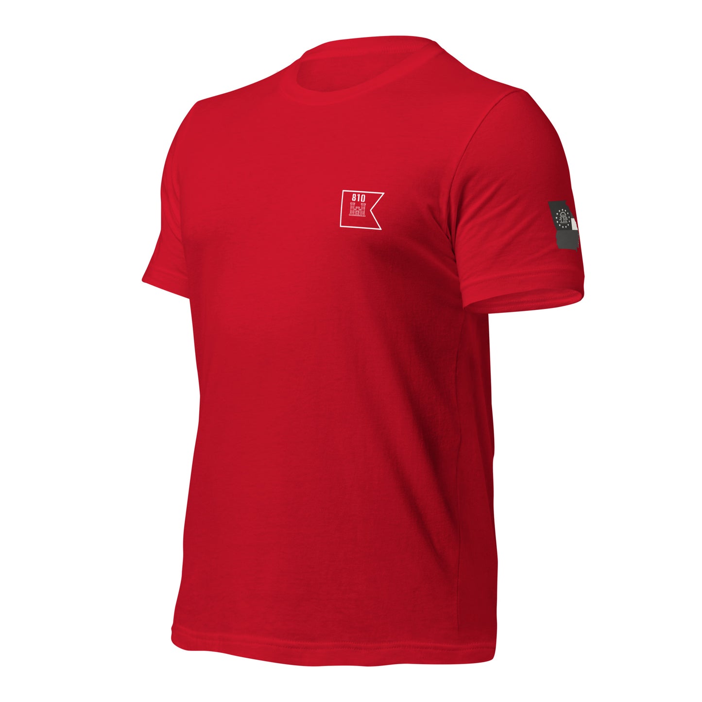 810th Engineer "Breach Hell" T-Shirt in red - PT Authorized