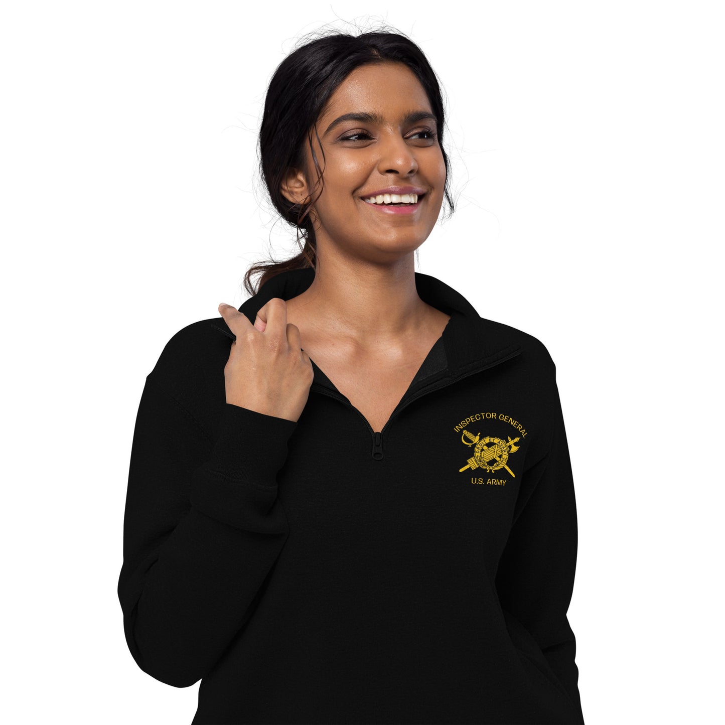 Inspector General Unisex fleece pullover (Relaxed Fit)