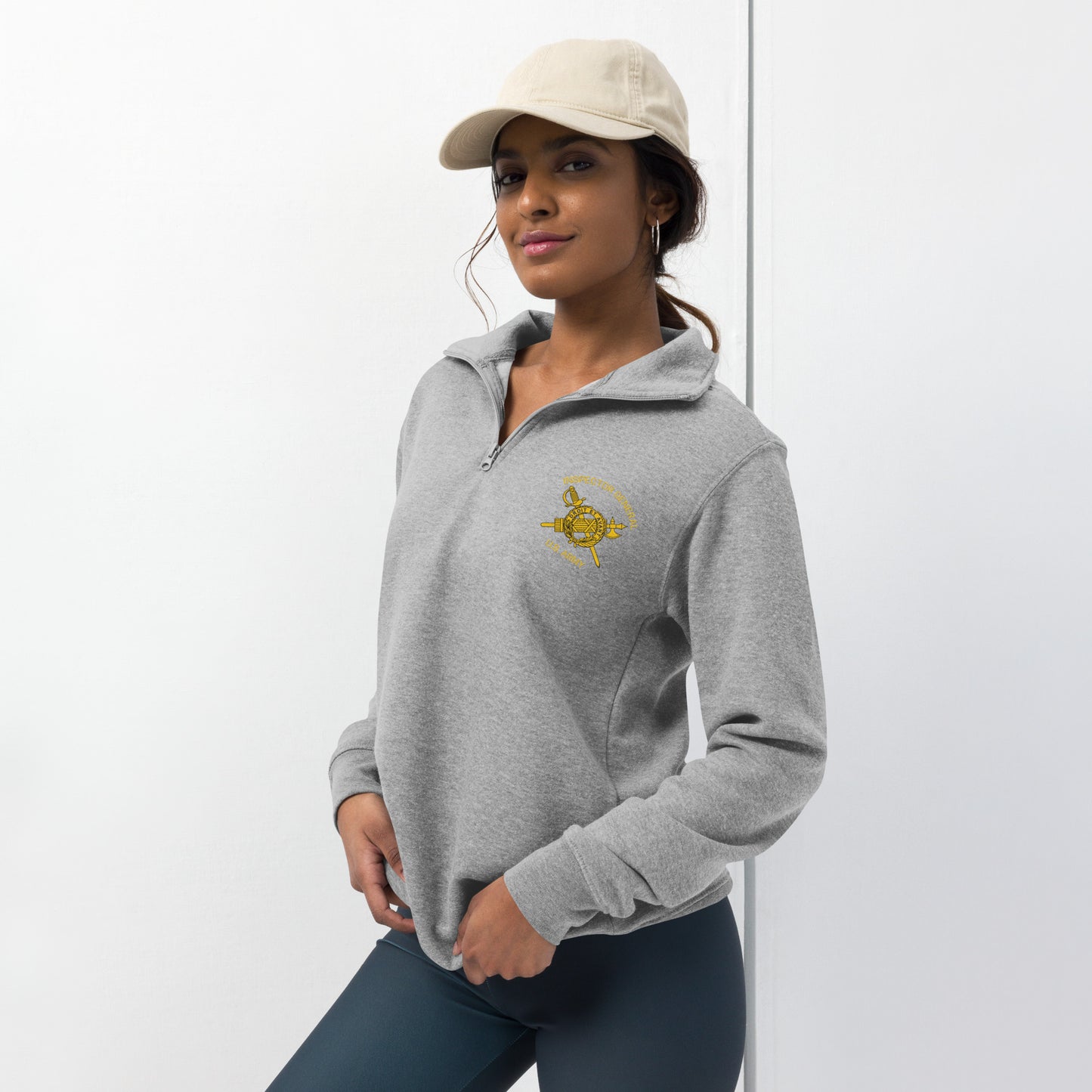 Inspector General Unisex fleece pullover (Relaxed Fit)