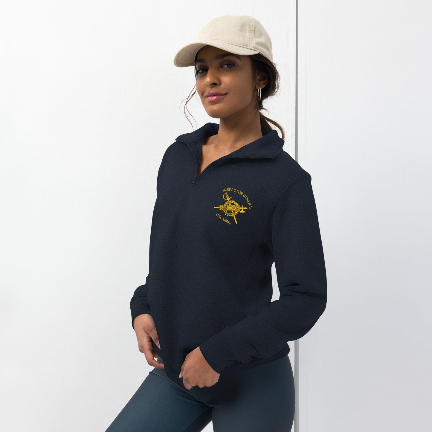 Inspector General Unisex fleece pullover (Relaxed Fit)