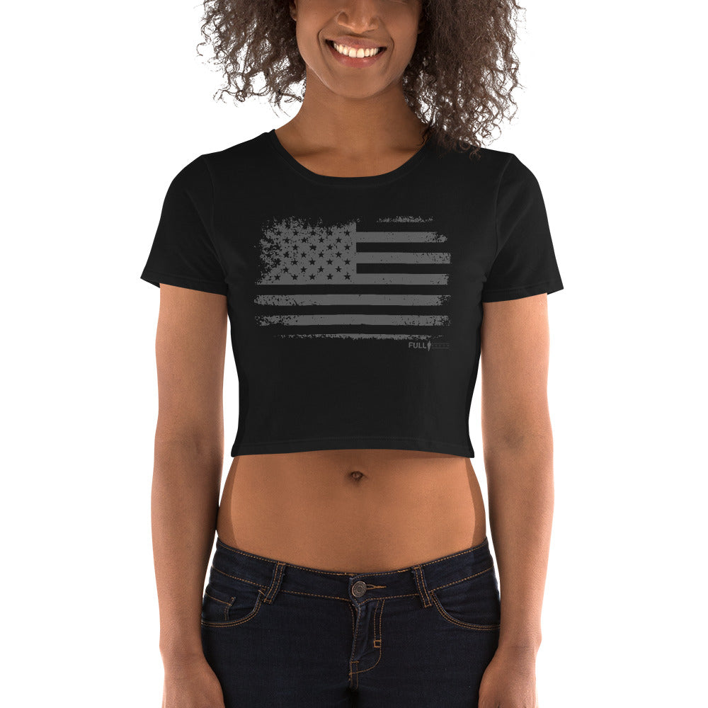 Women's American Pride Classic Crop Top