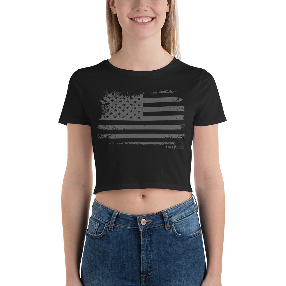 Women's American Pride Classic Crop Top