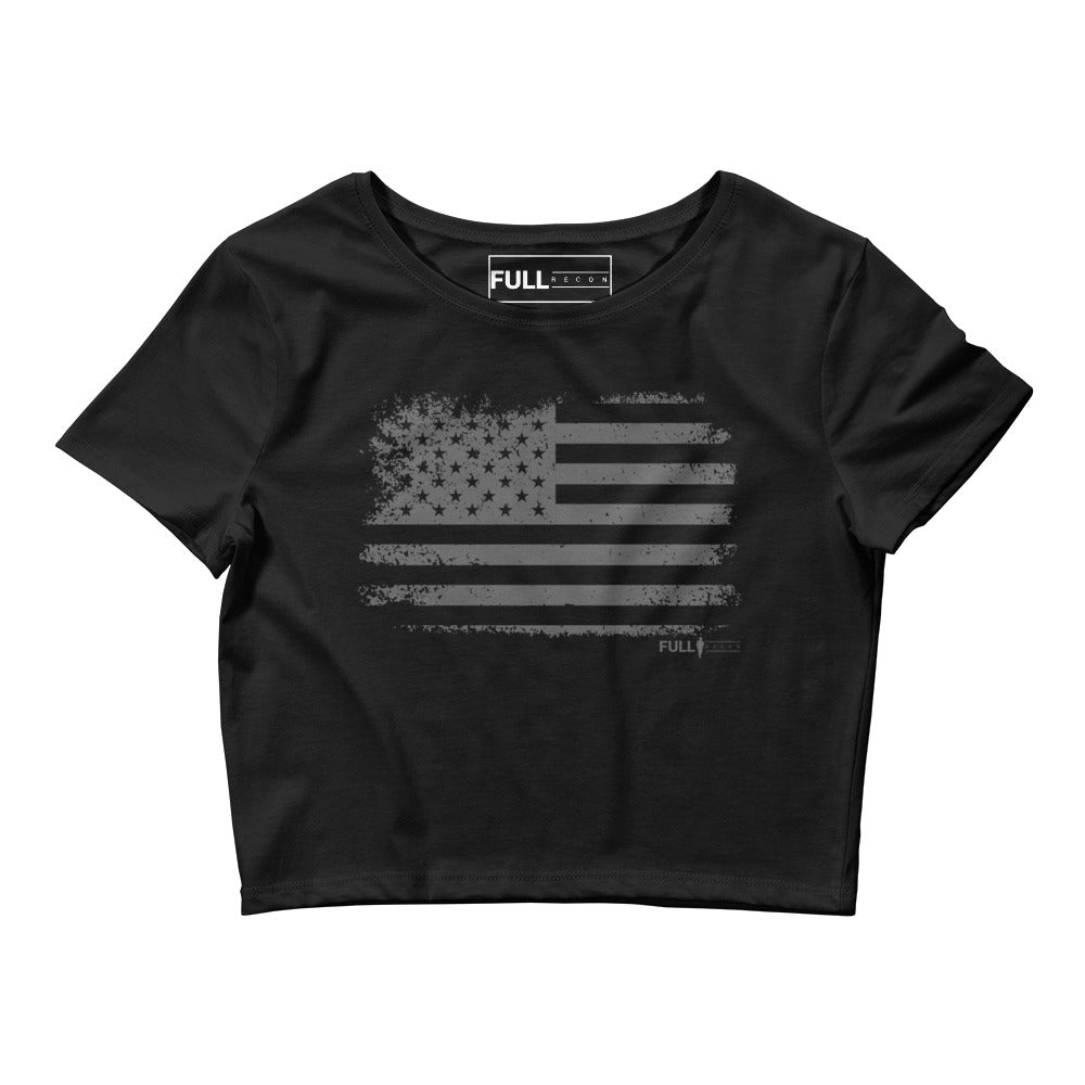 Women's American Pride Classic Crop Top