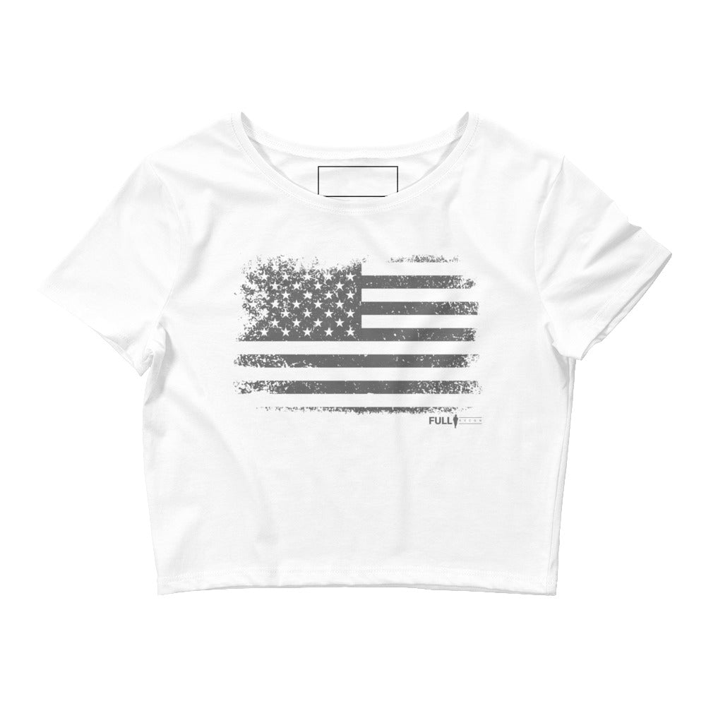 Women's American Pride Classic Crop Top